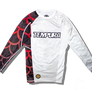 White Koiscale Rashguard LS