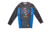 Blue Belt Ranked Rashguard LS
