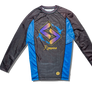 Blue Belt Ranked Rashguard LS