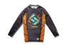 Brown Belt Ranked Rashguard LS