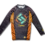 Brown Belt Ranked Rashguard LS