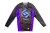 Purple Belt Ranked Rashguard LS