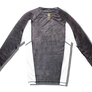 White Belt Ranked Rashguard LS
