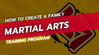 How to Create a Family Martial Arts Training Program