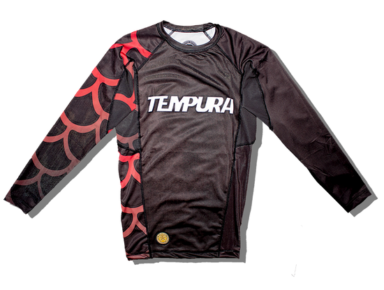 Black Koiscale Rashguard LS
