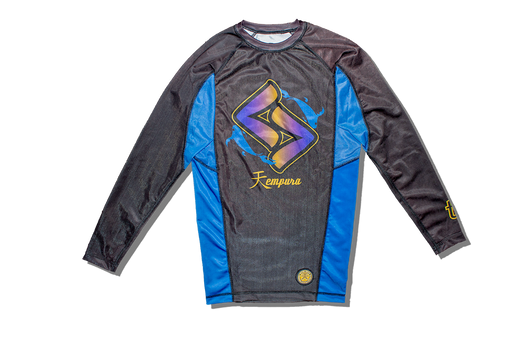 Blue Belt Ranked Rashguard LS